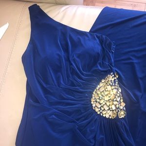 JS Boutique Royal Blue Dress